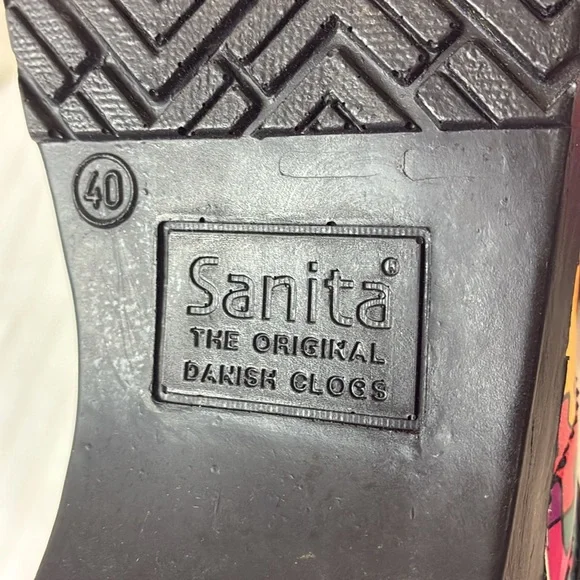 Women’s Sanita Professional Aspire Patent Clogs for Autism Awareness 40 - Picture 2 of 9